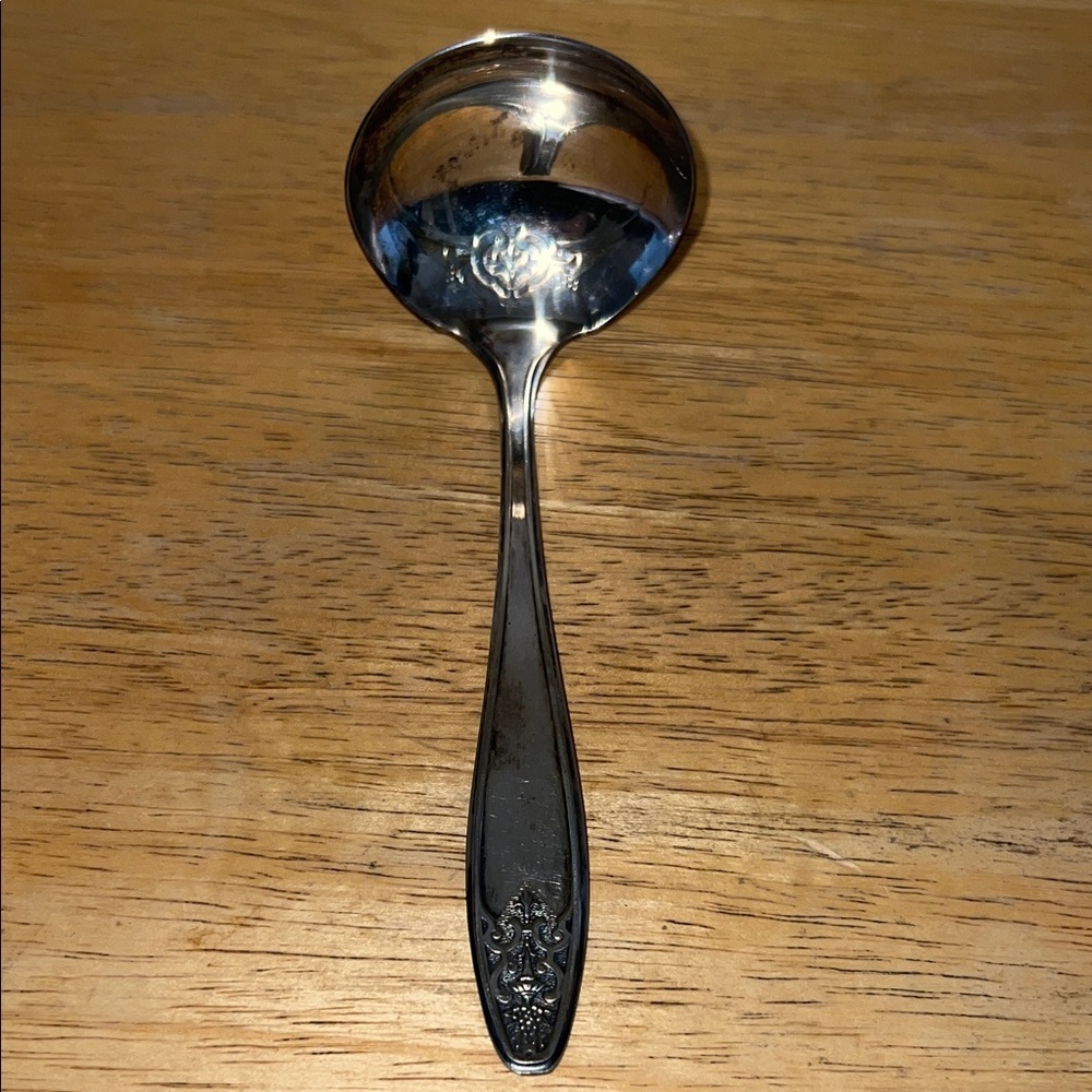 International Silver Lady Doris Princess Gravy Ladle Silverplate